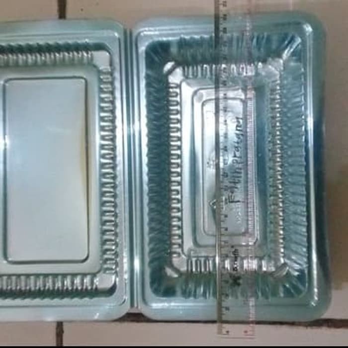 MIKA PLASTIK KOTAK 2A - Plastik MIKA KUE MAKANAN - Mika Kue isi 50pcs
