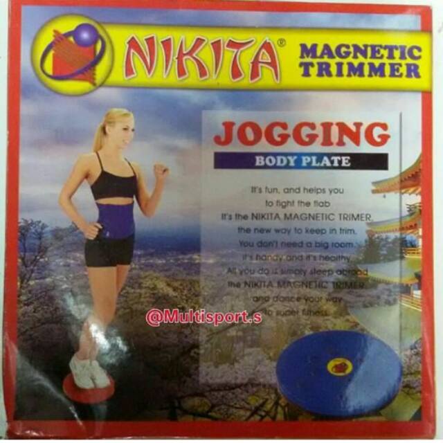 Jogging Body Plate Magnetic Original (kualitas terjamin)