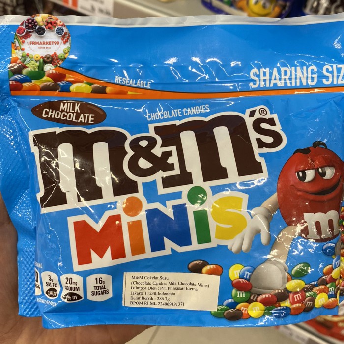 

M&M's Milk Chocolate Minis Sharing Size | Pack