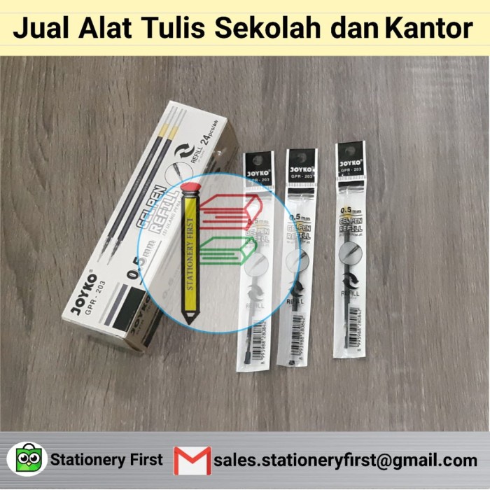 

Refill Gel Pen Joyko JK100NT ( GPR-203 )
