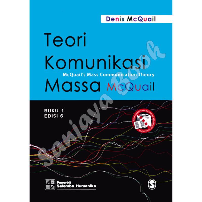 Teori Komunikasi Massa buku 1 edisi 6 Denis McQuail
