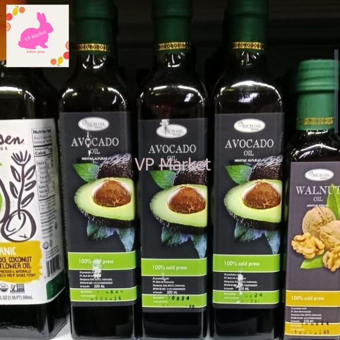 

Rich oil Avocado minyak Alpukat 500ml Impor