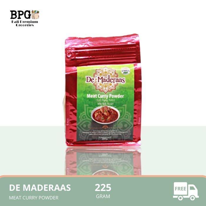

DE MADERAAS MEAT CURRY POWDER 225 GRAM