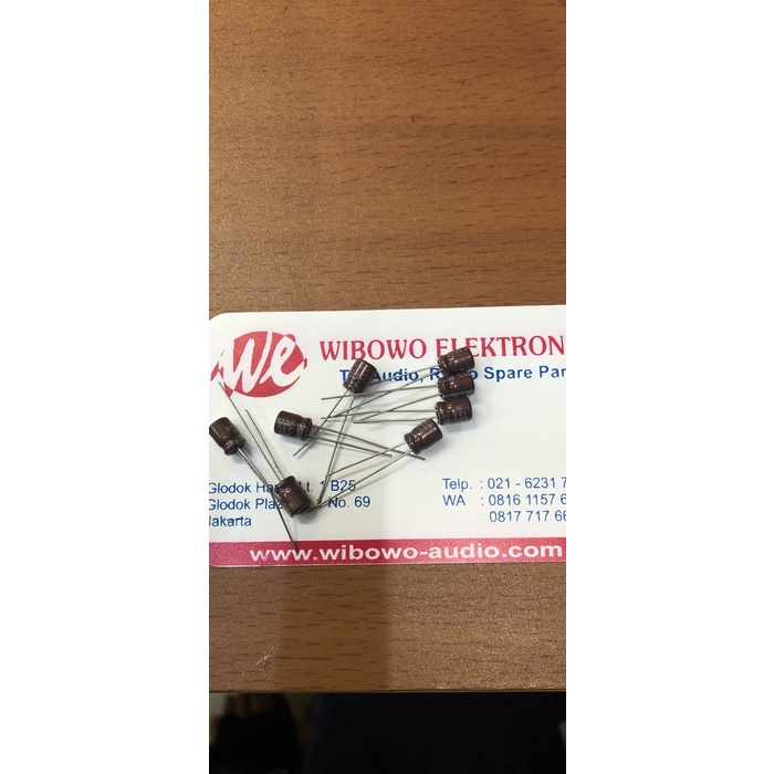 Capacitor elco 100uf-6,3v 100uf 6.3v WB27