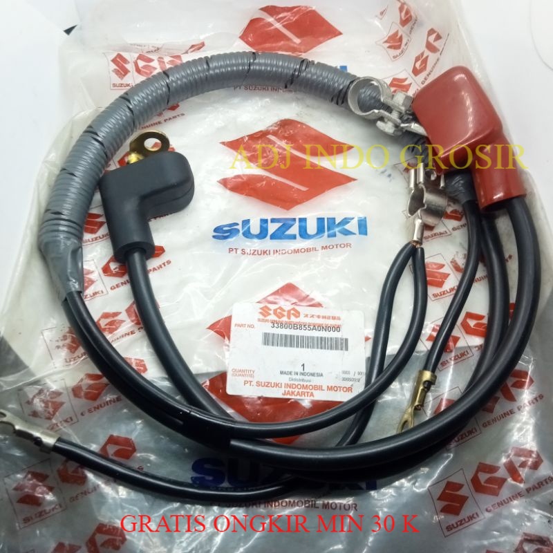 GROSIR KABEL KE PALA AKI ECCU 1 SET SUB HERNES SUZUKI FUTURA CARRY AVP INJEKSI ORIGINAL SGP
