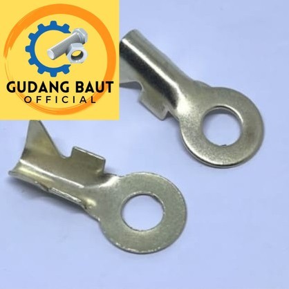 Skun aki bulat m6/ terminal aki/ Skun Kabel m6 lapis tembaga