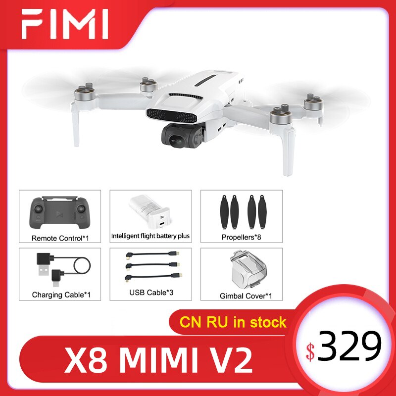 FIMI x8 Mini Pro/MINI V2 Drone 4k Profesional Camera Drone GPS Helicopter Remote Control RC Quadcopt