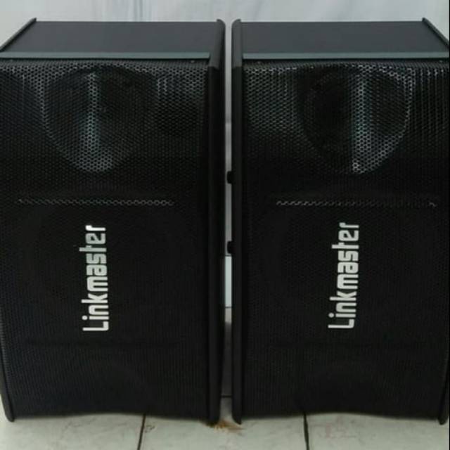 Speaker karaoke Speaker sound system linkmaster 10 inch sepasang