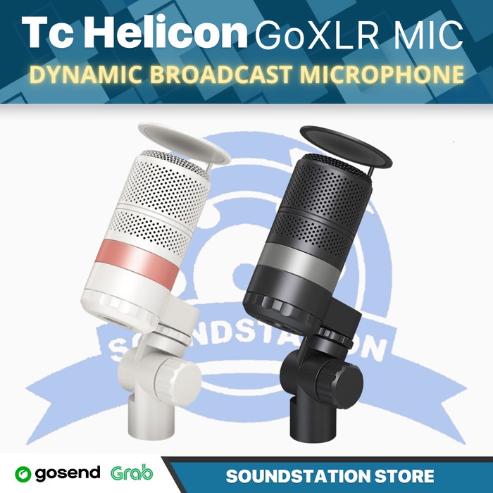 TC HELICON GoXLR MIC Dynamic Broadcast Microphone | Go XLR podcast