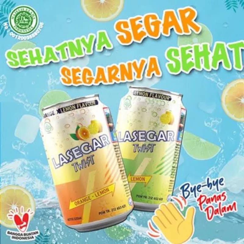 

LASEGAR Twist Minuman Penyegar 320 ml