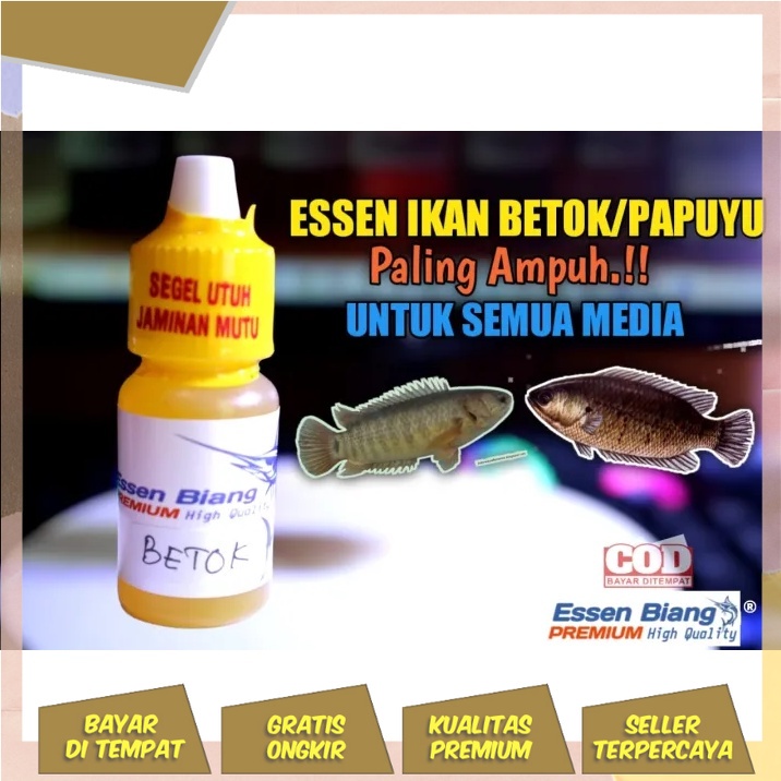Essen Khusus Ikan Betok Liar/Papuyu Air Tawar Promo Bisa COD
