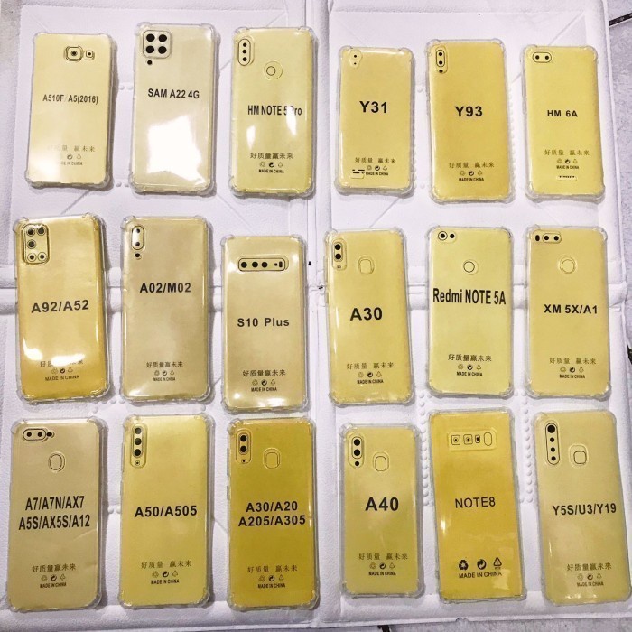 SAMSUNG S9 S10 PLUS NOTE 8 Case Shock Anti Crack Softcase Casing - S9