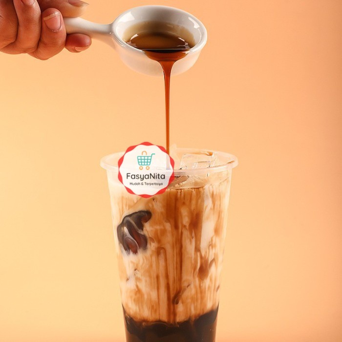 

Brown Sugar Syrup / Caramel / Cocopandan Sirup Refreshing (1 Liter) - Cocopandan - FasyAnita Mart Denpasar