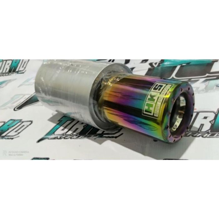 KNALPOT MOBIL BAS EMPUK HKS GRONEL TERMURAH Rainbow ngebas Knalpot