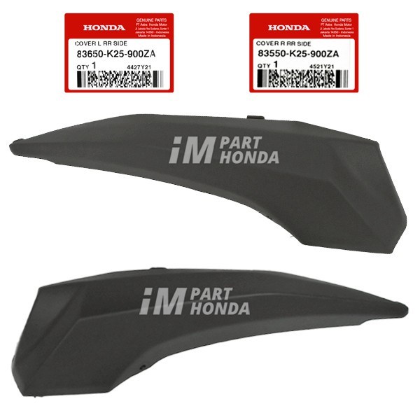 83550-K25-900ZA 83650-K25-900ZA Cover RR Body Kanan Kiri Beat Fi K25