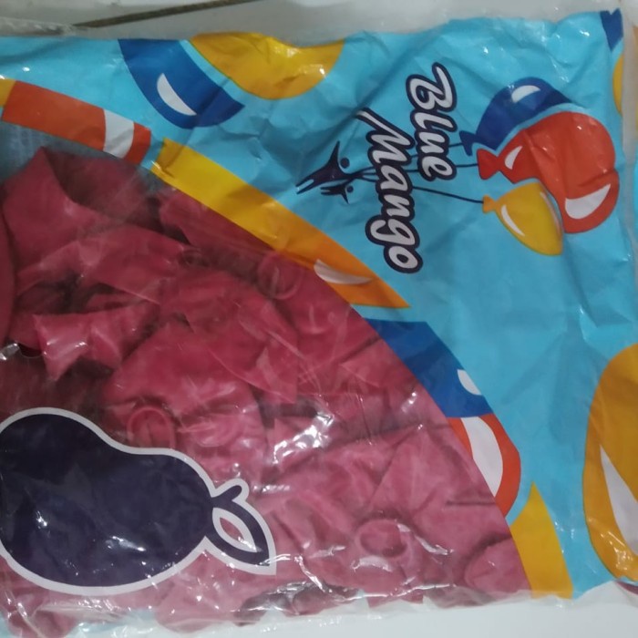 Balon latexs pink fusia / Balon latexs dof / balon latexs isi 100pcs
