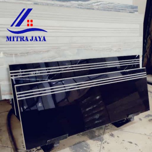 GRANIT TANGGA 30X80 30X90 BIRU NAVI KERAMIK LIST PLINT STEPNOSING Keramik motif kayu 30x90 30x100 30