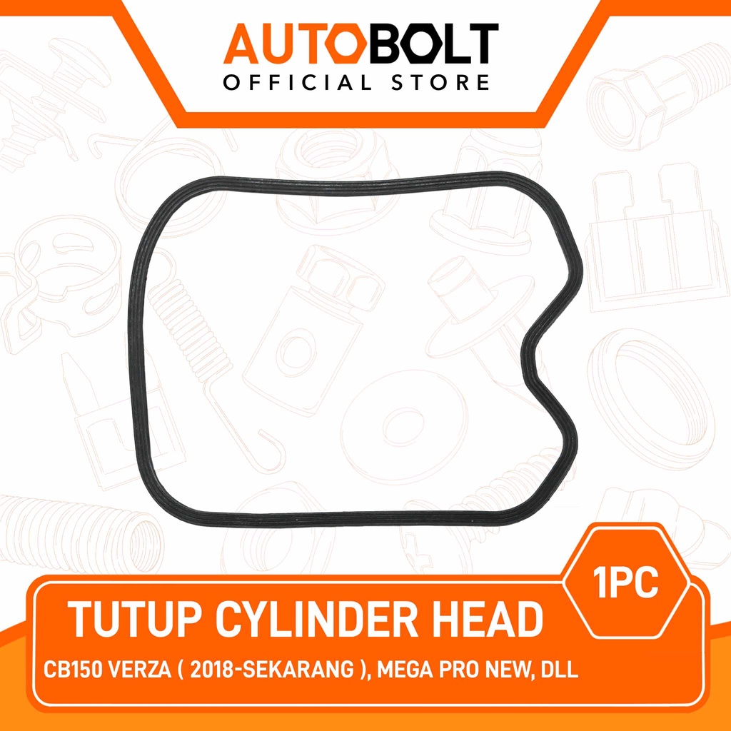 Tutup Cylinder Head CB150 CB 150 Verza &amp; Mega Pro New &amp; Verza 150 Seal Sil Gasket Oring Cover Karet Silinder Cop