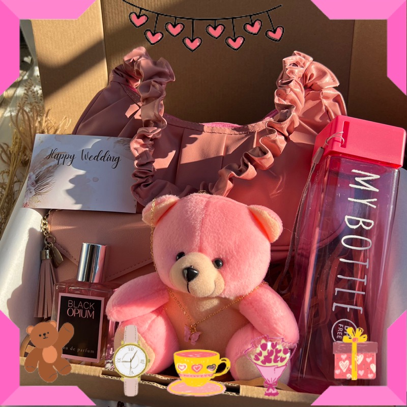 

KADO HAMPERS BAYI ANAK MUDA REMAJA PACAR KEKASIH BIKIN ROMANTIS ANNIVERSERY/ KADO CEWEK | HAMPERS GIFT BOX ALEA PINK | KADO ULTAH SERBA PINK / ULTAH LAHIRAN WISUDA JADIAN