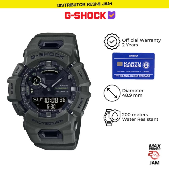 GShock GBA-900UU-3ADR GBA-900 GBA900UU GBA900 Garansi Resmi 2 Tahun