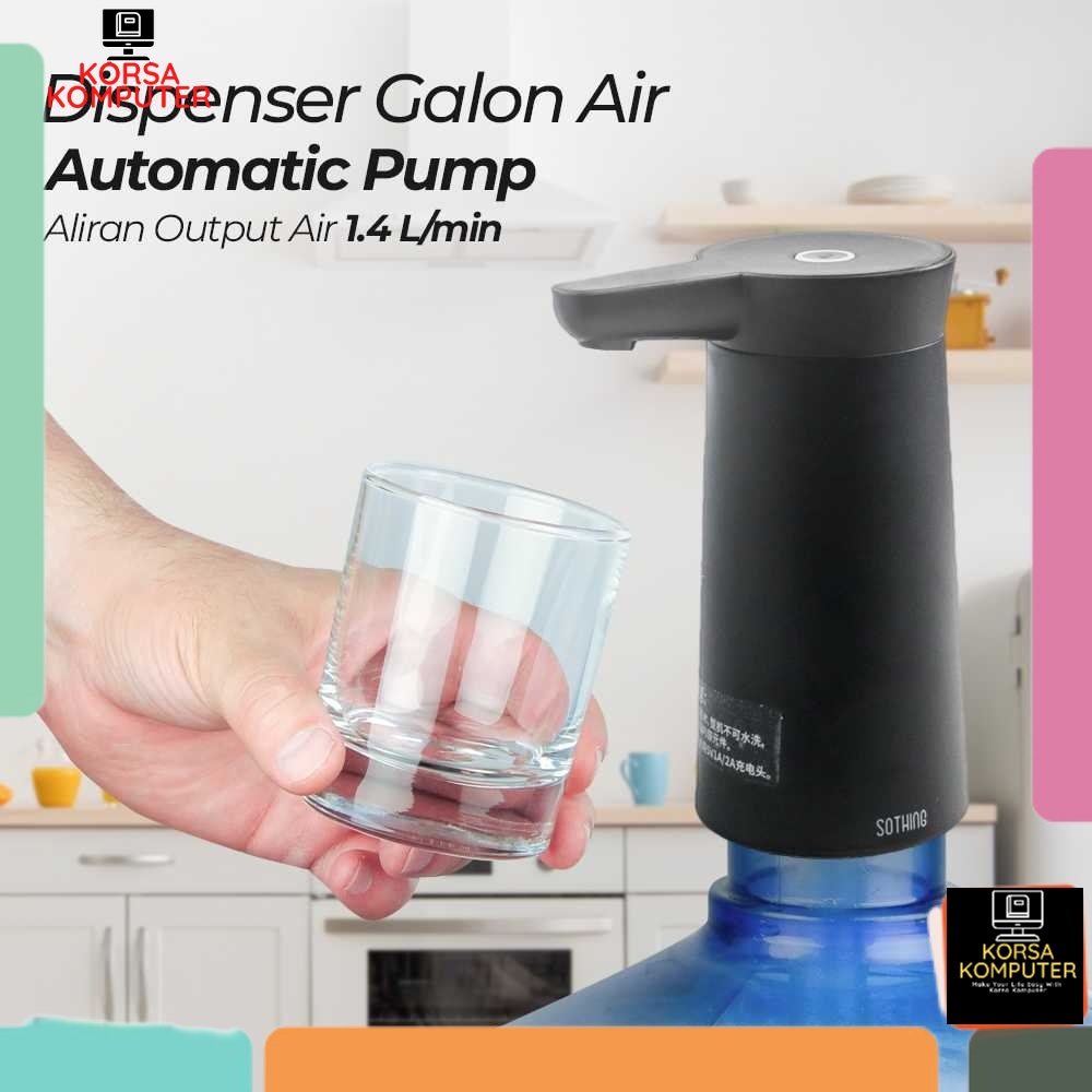 Dispenser Pompa Galon Air Automatic Pump Alat Pompa Air Minum Galon Original