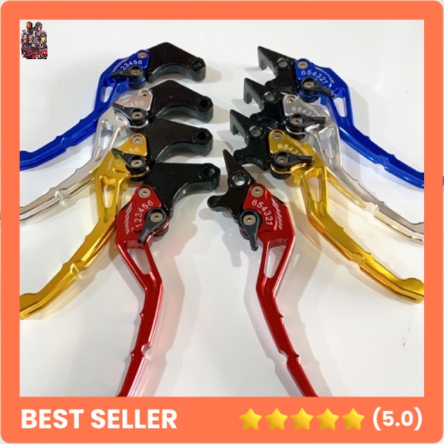 HANDEL HANDLE KOPLING + HANDEL REM SATRIA FU 150 KARBU VARIASI WARNA