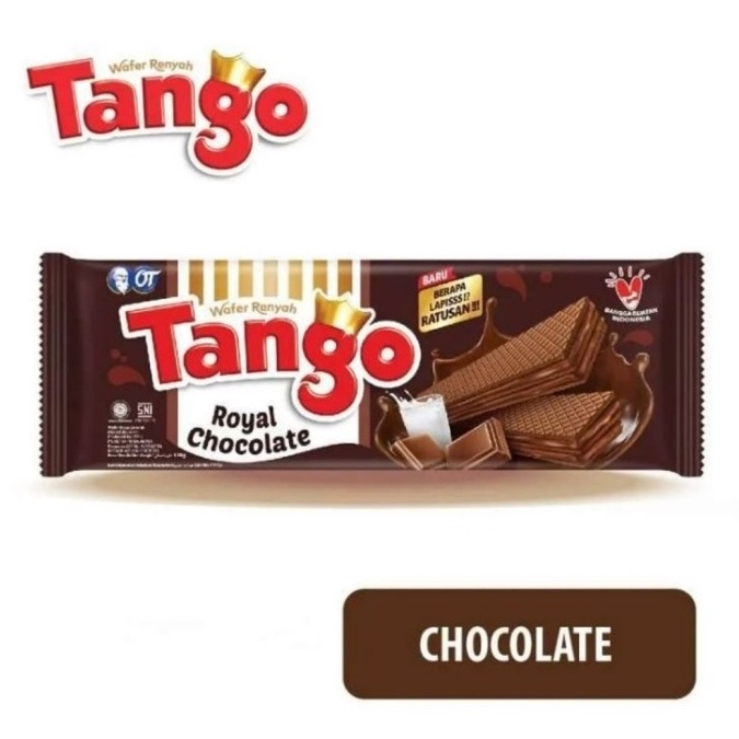 

TANGO WAFER 110 GRAM ROYAL CHOCOLATE VANILLA ORIGINAL