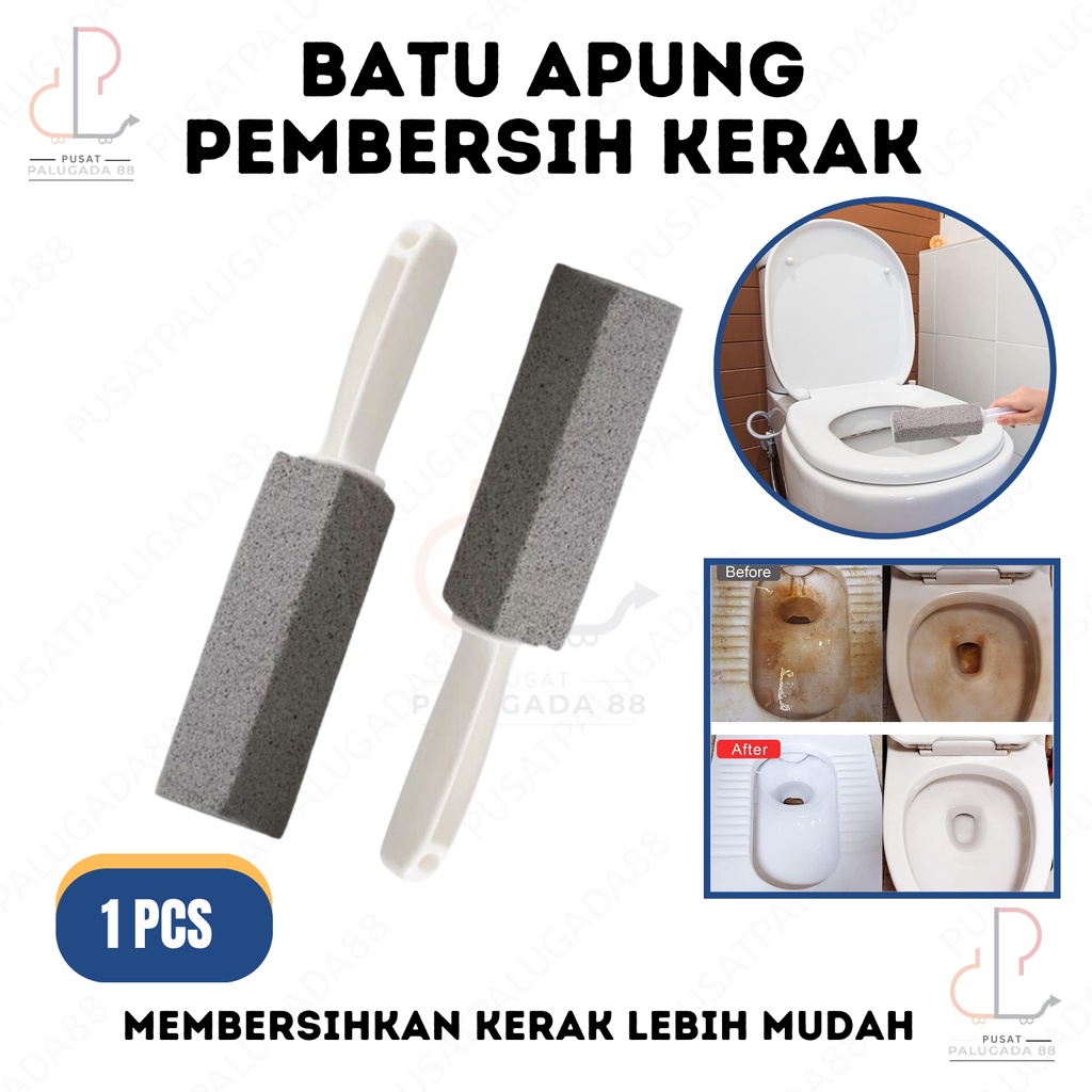 Batu Apung Pembersih Toilet Ring X Alat Gosok Sikat Lantai Keramik Wc Pumice Stone Bathtub Kerak Pla