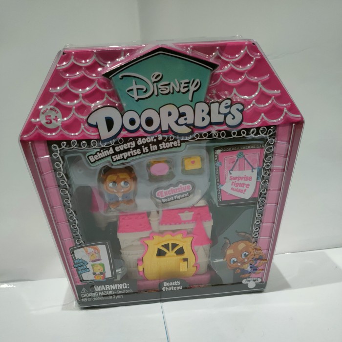 Disney Doorables figure mini stuck Mainan Anak - beast
