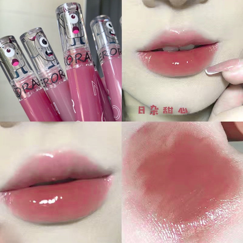 HERORANGE Little Devil Water Luminous Lip Glaze Lipstik