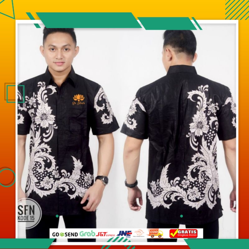 BAJU BATIK KEREN KEKINIAN TERMURAH /BATIK PSHT VIRAL TERBARU NEW EDITION TERLARIS batik PSHT jumbo