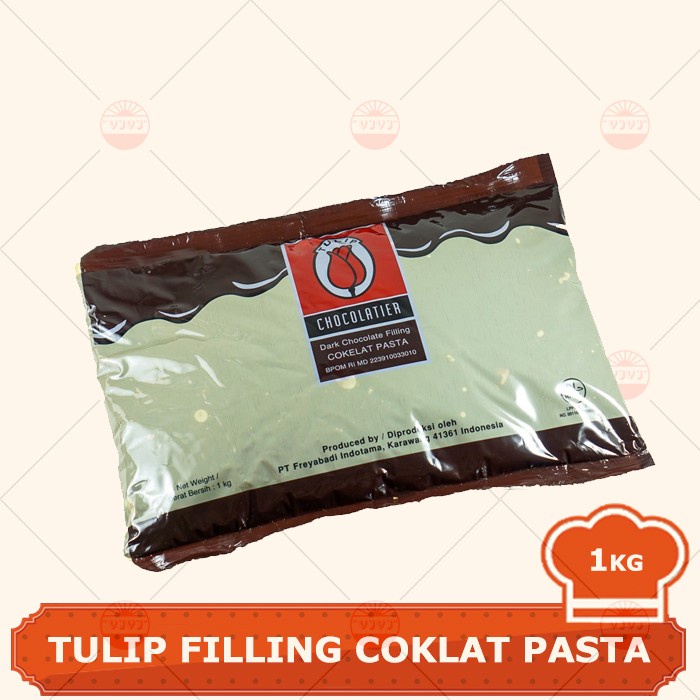 

Termurah [ Best Seller ] TULIP FILLING COKLAT PASTA 1KG