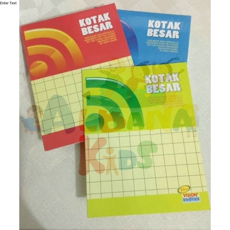 

ALBANA BUKU KOTAK BESAR VISION ISI 30 / BUKU KOTAK MATEMATIKA / BUKU KOTAK TANGGUNG
