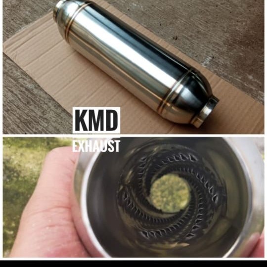 Resonator mobil racing inlet 2,5 inch