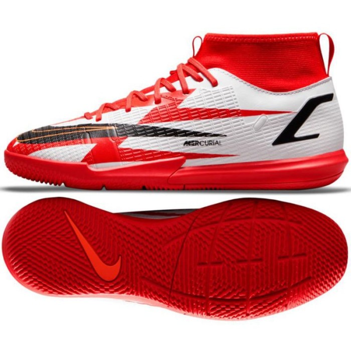 Sepatu Futsal Nike JR Superfly 8 Academy CR7 IC red DB2676-600 BNIB