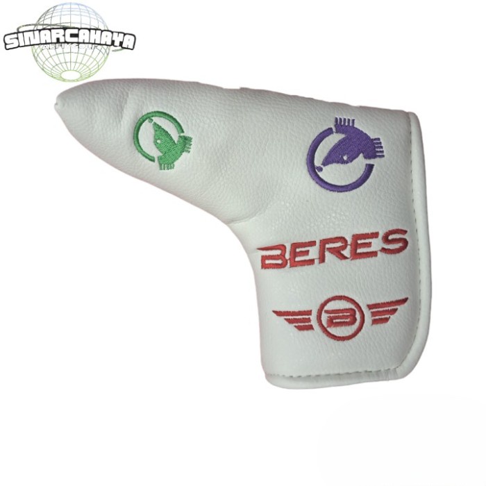 honma putter head cover white