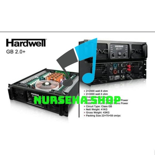 Power Amplifier HARDWELL GB 2.0+ / GB2.0+ / GB 2.0 + ORIGINAL Class GB