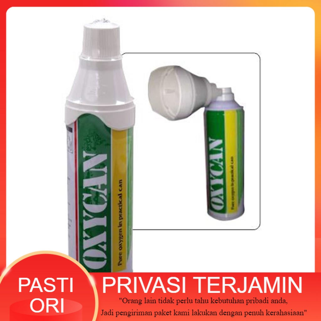 Oxycan Green 500 Cc / Ml / Oksigen Kaleng