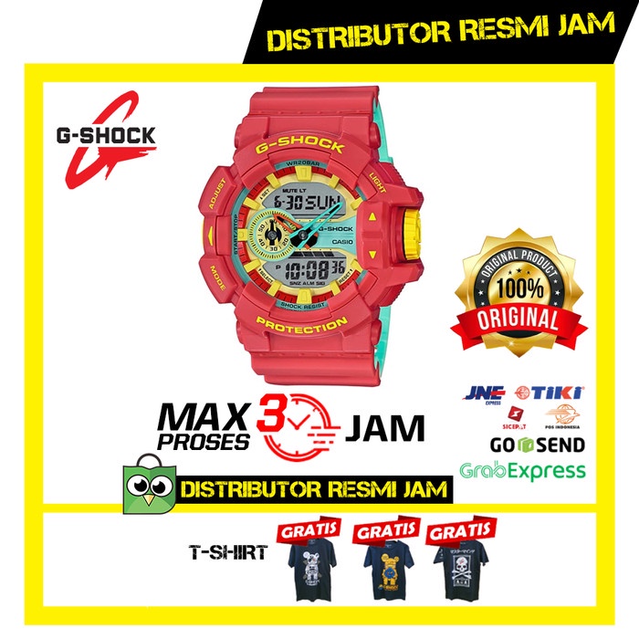 GShock GA-400CM-4ADR GA-400 GA400CM GA400 Garansi Resmi 2 Tahun