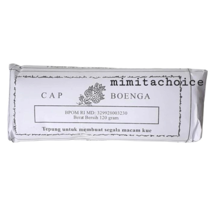 

Promo Termurah Tepung hunkwe cap boenga 120gram