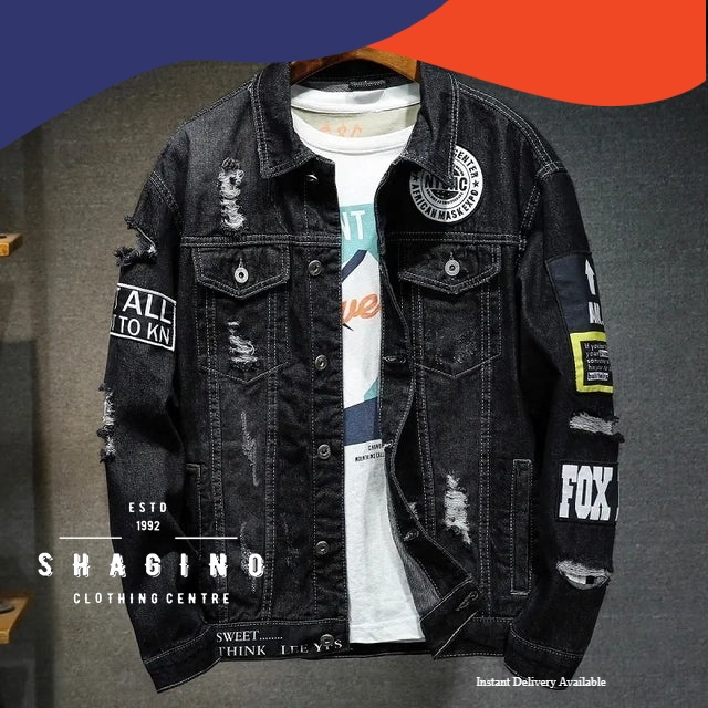 Shagino | Jaket Jeans Terbaru / Jaket Jeans Pria / Jaket Jeans Pria Original / Jaket Jeans Pria Sobe