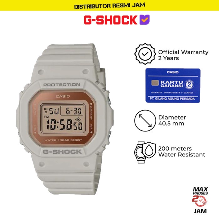 GShock GMD-S5600-8DR GMD-S5600 GMDS5600 Garansi Resmi 2 Tahun