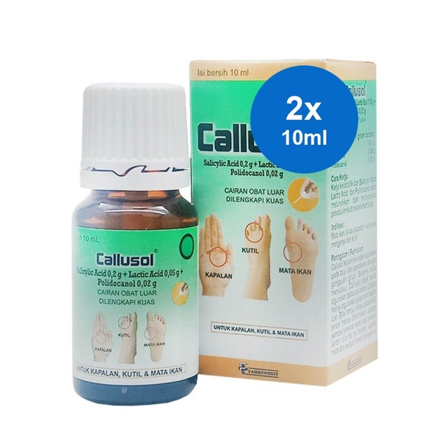 Callusol Cairan Obat Luar 2 x 10ml