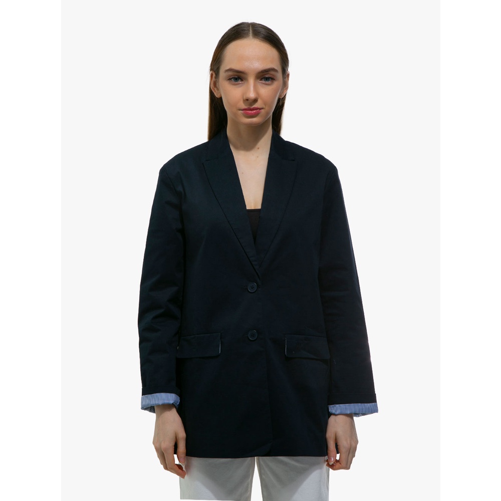 Tommy Hilfiger - RELAXED BOYFRIEND BLAZER - Navy