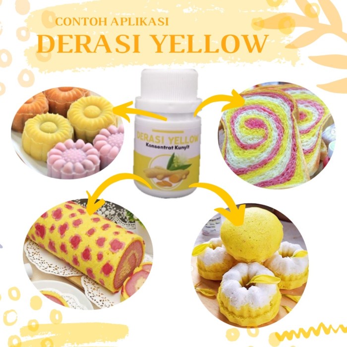 

Promo Termurah [ Best Seller ] DERASI YELLOW KUNING KONSENTRAT FOOD COLORING ALAMI