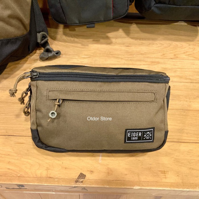 Eiger Tas Pinggang Sling Bag Detour Waistbag 3L - Khaki