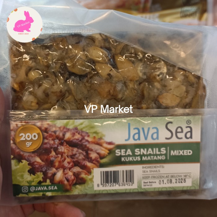 

Java Sea Kerang Laut | Sea Snails Kukus Matang 200g | Pack