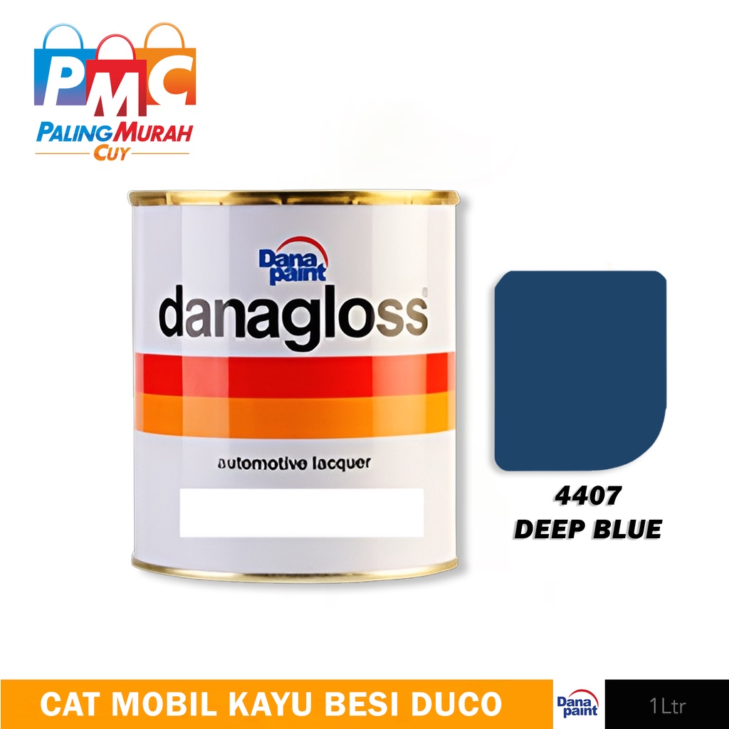 DANAGLOSS NC 4407 DEEP BLUE - Cat Mobil Kayu Besi Duco