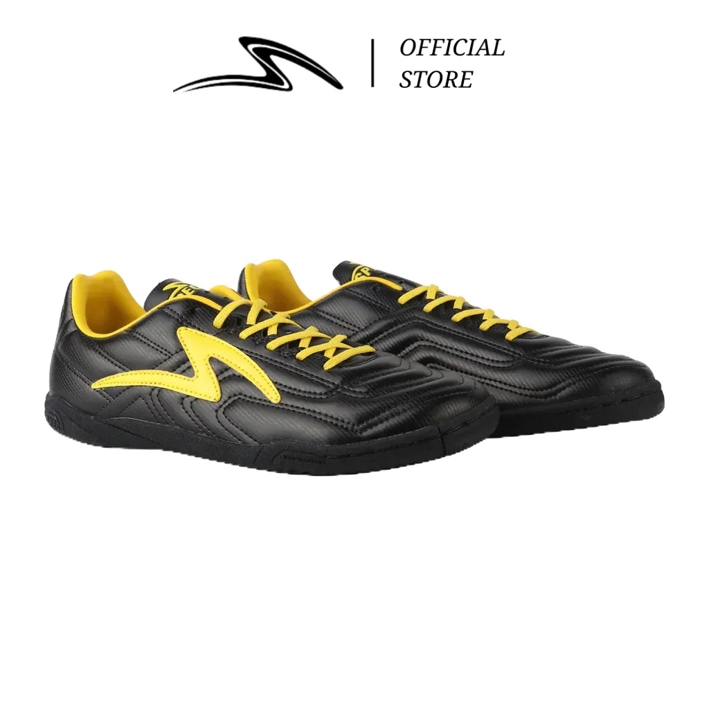 Sepatu Futsal - Specs - Tycon IN Black Fresh Yellow SPE401425 - FX