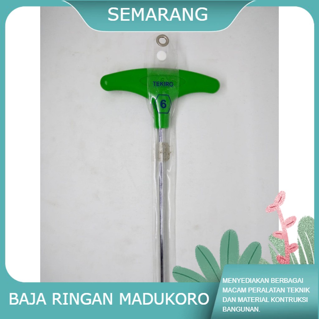 TEKIRO KUNCI L MODEL T 6mm / KUNCI L TEKIRO